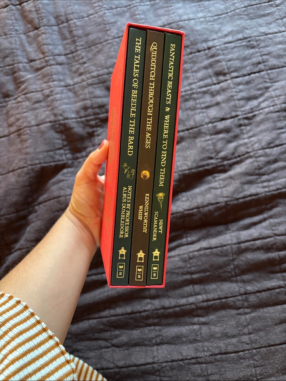 The Hogwarts Library Book Set in box - Picture 1 of 10